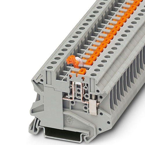 PHOENIX CONTACT -  UT 4-MT - Knife-disconnect terminal block