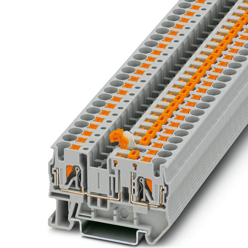 PHOENIX CONTACT -  PT 4-MT - Knife-disconnect terminal block