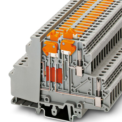 PHOENIX CONTACT -  UDMTK 5-P/P - Knife-disconnect terminal block