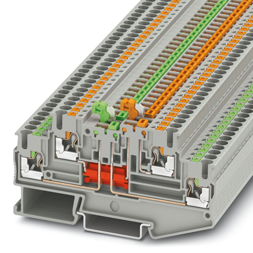 PHOENIX CONTACT -  PTT 2,5-2MT - Knife-disconnect terminal block