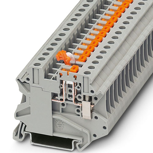 PHOENIX CONTACT -  UT 4-MT-EX - Knife-disconnect terminal block