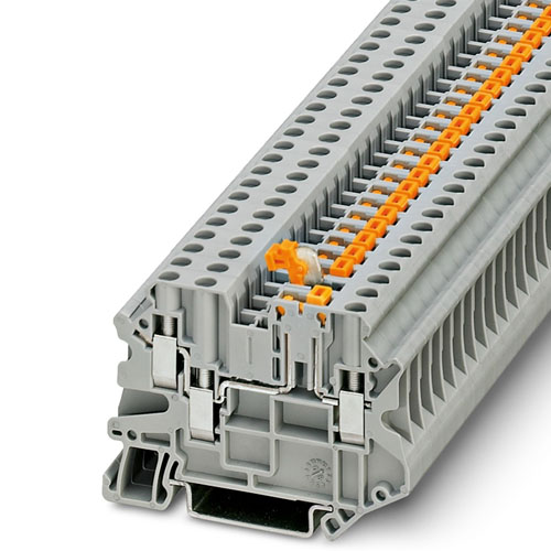 PHOENIX CONTACT - UT 4-TWIN-MT - Knife-disconnect terminal block