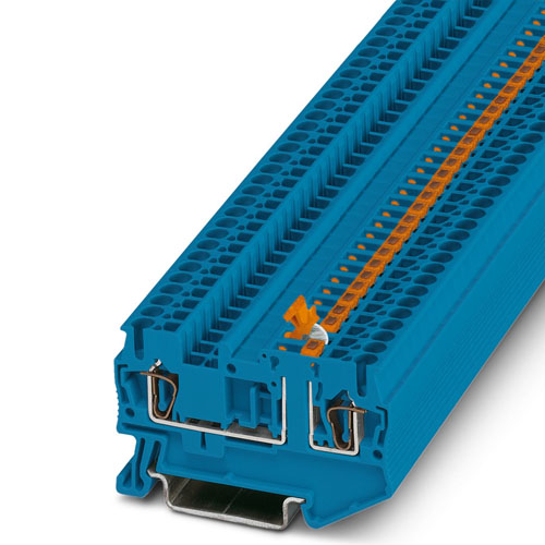 PHOENIX CONTACT -  ST 2,5-MT BU - Knife-disconnect terminal block