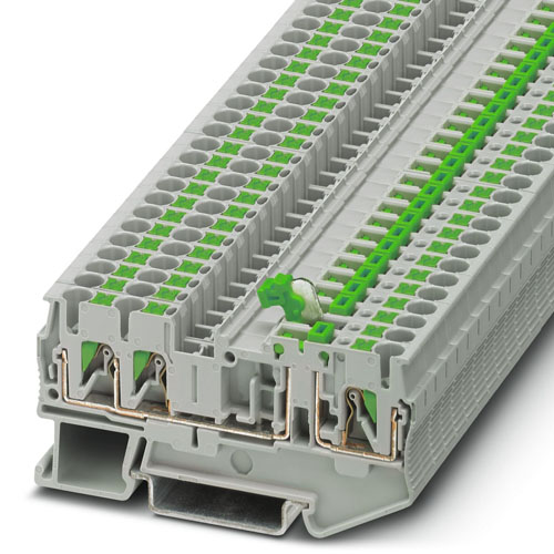 PHOENIX CONTACT -  PT 2,5-TWIN-MT-MGN - Knife-disconnect terminal block