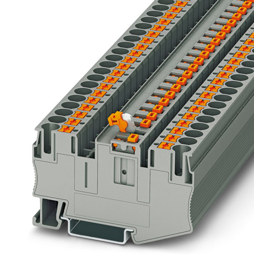 PHOENIX CONTACT -  PT 6-MT - Knife-disconnect terminal block