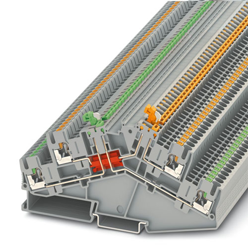 PHOENIX CONTACT -  PTTBS 2,5-2MTB - Knife-disconnect terminal block