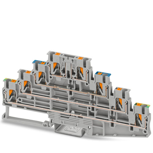 PHOENIX CONTACT - PT 2,5-PE/L/N/TG - Ground terminal