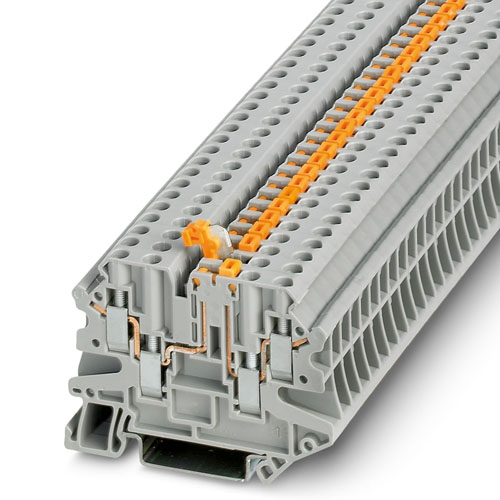 PHOENIX CONTACT -  UT 4-QUATTRO-MT - Knife-disconnect terminal block