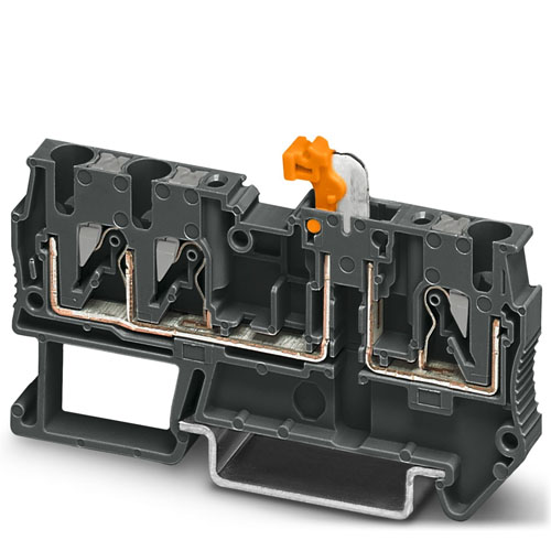 PHOENIX CONTACT -  TBPC 2,5-TWIN-MT - Knife-disconnect terminal block