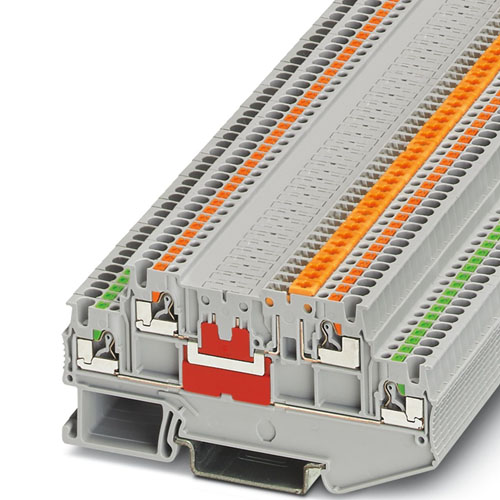 PHOENIX CONTACT -  PTT 1,5/S-L/MT - Knife-disconnect terminal block