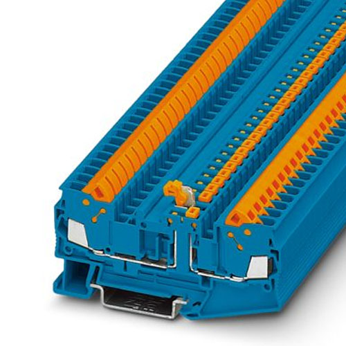 PHOENIX CONTACT -  QTC 2,5-MT BU - Knife-disconnect terminal block