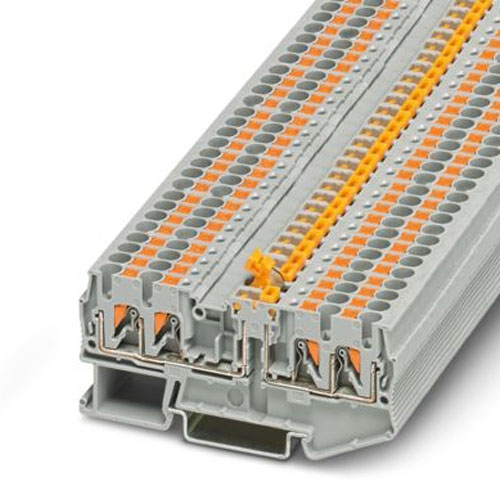 PHOENIX CONTACT -  PTC 2,5-QUATTRO-MT - Knife-disconnect terminal block