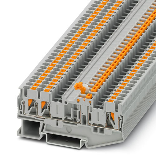 PHOENIX CONTACT -  PT 2,5-TWIN-MTB - Knife-disconnect terminal block