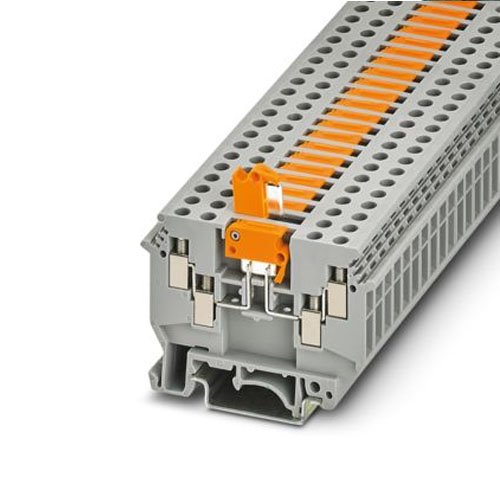 PHOENIX CONTACT -  UDK 4-MTK-P/P MIT SPERRE - Knife-disconnect terminal block