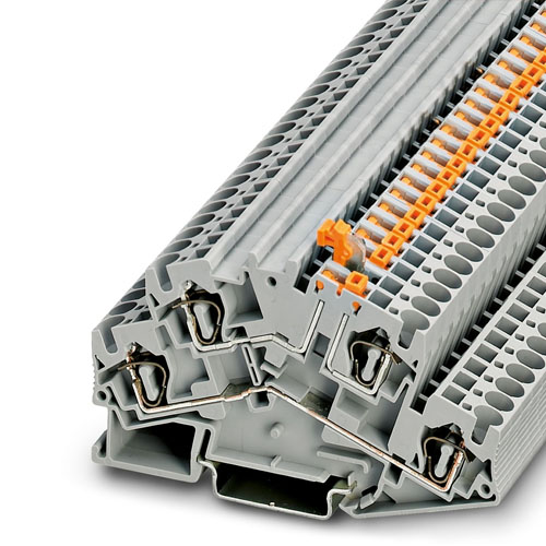 PHOENIX CONTACT -  STTBS 4-MT - Knife-disconnect terminal block