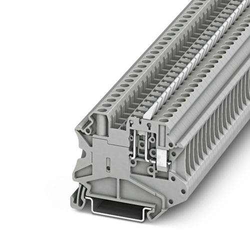 PHOENIX CONTACT -  UT 4-MTL KNIFE-WH - Knife-disconnect terminal block