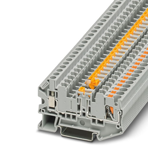 PHOENIX CONTACT -  PTU 4-MT - Knife-disconnect terminal block