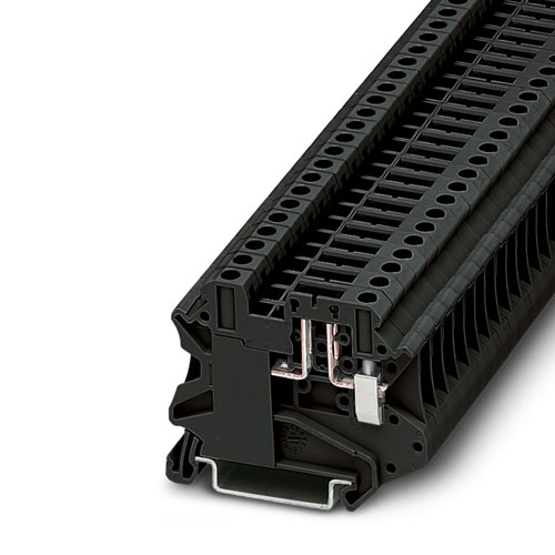 PHOENIX CONTACT -  UT 4-TG BK - Feed-through terminal block