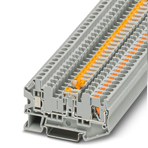 PHOENIX CONTACT -  PTU 4-MT-P - Knife-disconnect terminal block