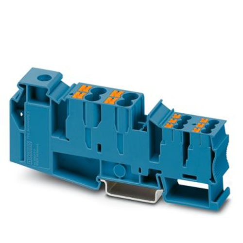 PHOENIX CONTACT - PTU 35/4X6/6X2,5 BU - Potential collective terminal