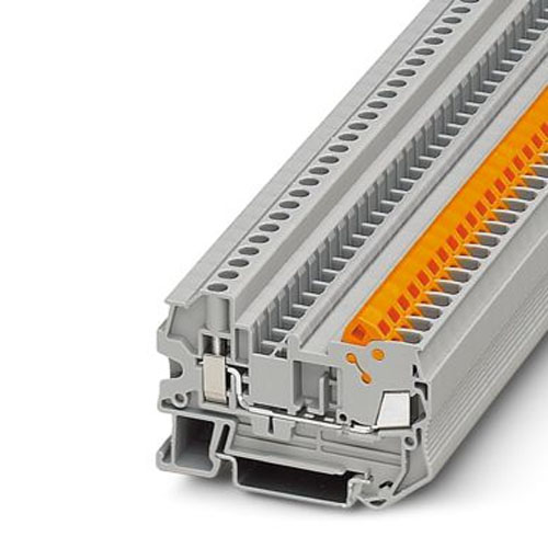 PHOENIX CONTACT - QTCU 2,5 - Feed-through terminal block