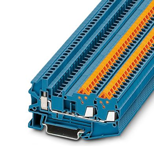 PHOENIX CONTACT - QTCU 1,5-TWIN BU - Feed-through terminal block