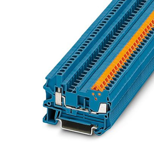 PHOENIX CONTACT - QTCU 1,5 BU - Feed-through terminal block