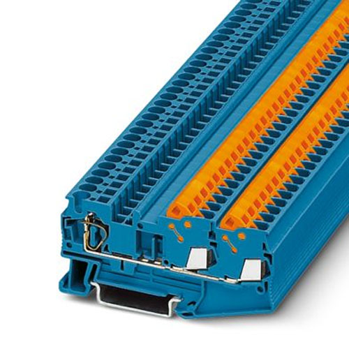 PHOENIX CONTACT - QTCS 2,5-TWIN BU - Feed-through terminal block