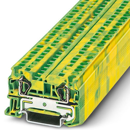 Phoenix Contact - ST 4-PE - Spring cage ground terminal block