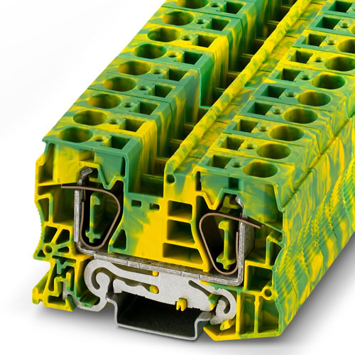 Phoenix Contact - ST 16-PE - Spring cage ground terminal block