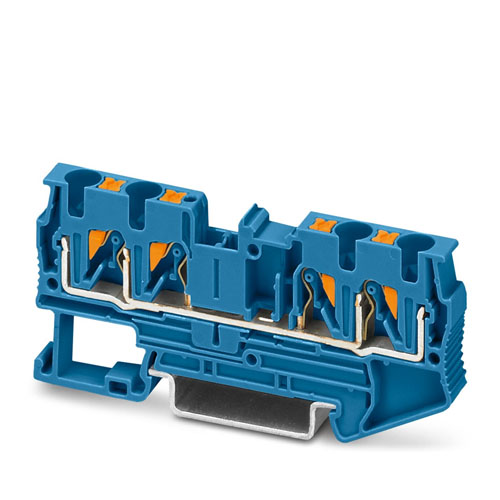 Phoenix Contact - PT 4-QUATTRO BU - Feed-through terminal block