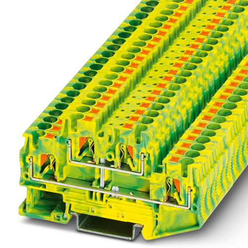 Phoenix Contact - PTTB 4-PE - Protective conductor double-level terminal block