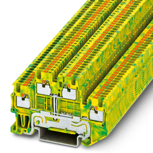 Phoenix Contact - PTTB 1,5/S-PE - Protective conductor double-level terminal block