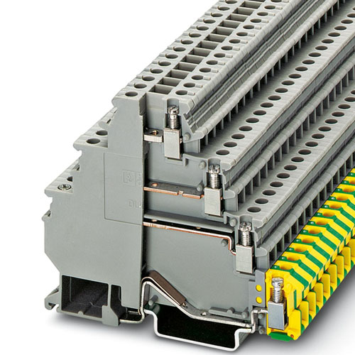 Phoenix Contact - DLK 2,5-PE - Motor connection terminal block