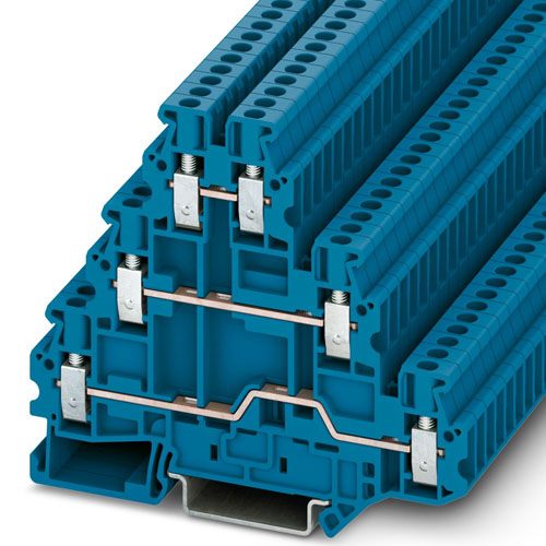 PHOENIX CONTACT - UT 2,5-3L BU - Multi-level terminal block