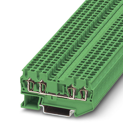 Phoenix Contact - ST 2,5-QUATTRO GN - Feed-through terminal block