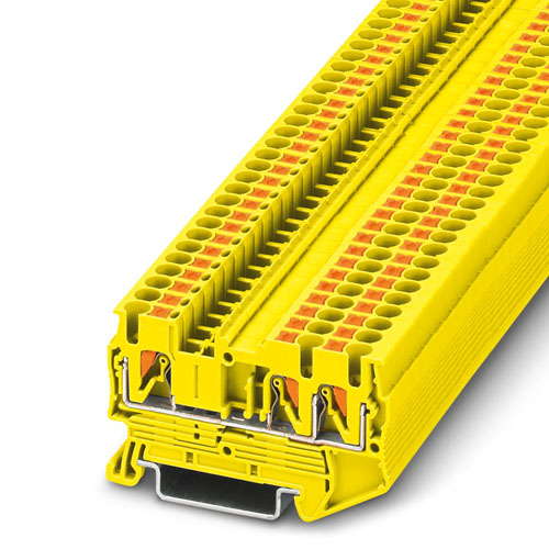 Phoenix Contact - PT 2,5-TWIN YE - Feed-through terminal block