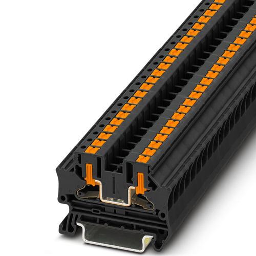 Phoenix Contact - PTV 4 BK - Feed-through terminal block