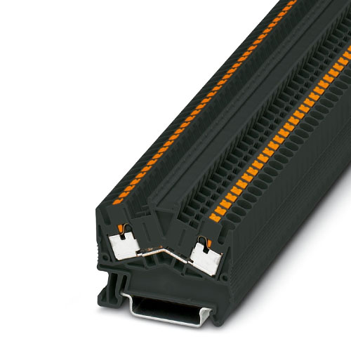PHOENIX CONTACT -  PTS 2,5 BK - Feed-through terminal block
