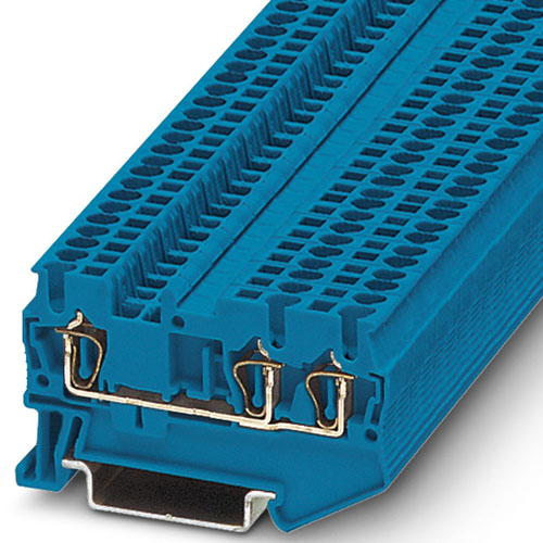 PHOENIX CONTACT -  ST 1,5-TWIN BU - Feed-through terminal block