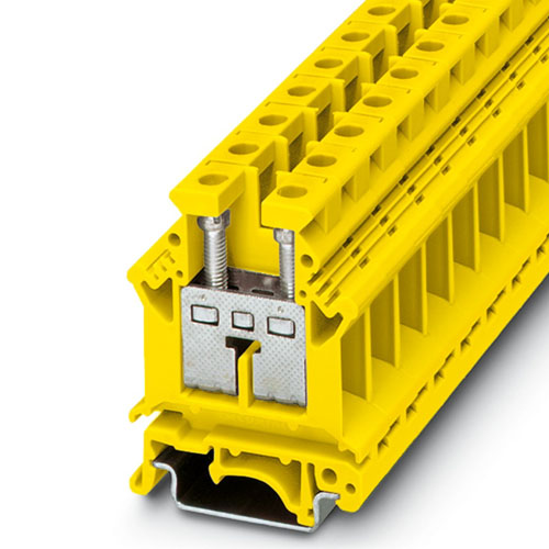 PHOENIX CONTACT -  UK 16 N YE - Feed-through terminal block