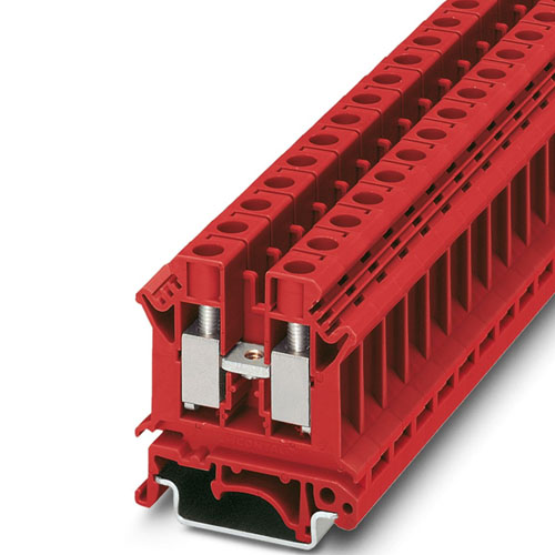 PHOENIX CONTACT -  UK 10 N RD - Feed-through terminal block