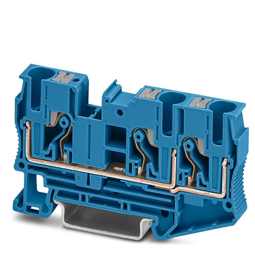PHOENIX CONTACT -  TBP 6-TWIN BU - Feed-through terminal block