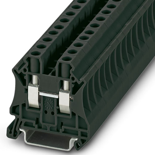 PHOENIX CONTACT - UT 6 BK - Feed-through terminal block