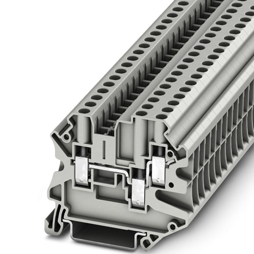 PHOENIX CONTACT -  UT 4-TWIN HV - Feed-through terminal block
