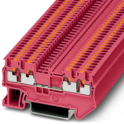 PHOENIX CONTACT - PT 1,5/S-QUATTRO PK - Feed-through terminal block