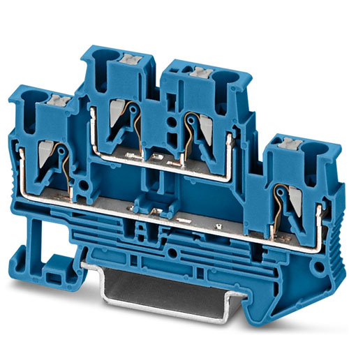 PHOENIX CONTACT -  TBP 2,5/2L BU - Double-level terminal block
