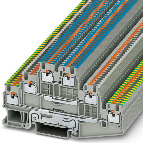 PHOENIX CONTACT -  PT 1,5/S-PE/L/N - Multi-level terminal block