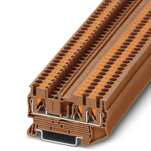 PHOENIX CONTACT - PT 2,5-TWIN BN - Feed-through terminal block