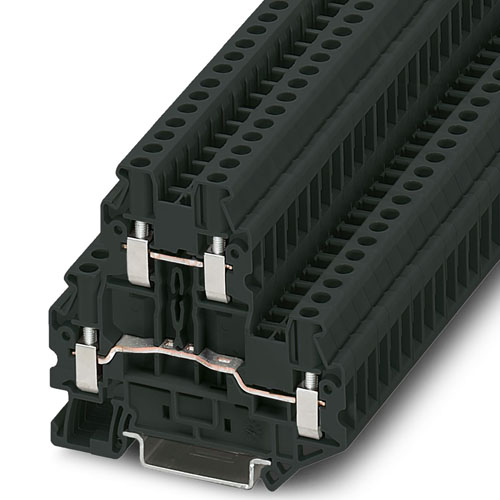 PHOENIX CONTACT - UTTB 2,5 BK - Double-level terminal block